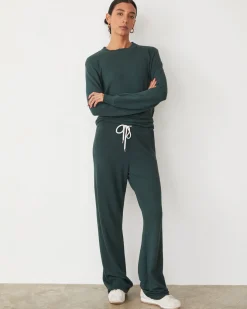 MONROW Supersoft Straight Leg Vintage Sweat SEAMOSS Best